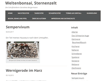 Tablet Screenshot of dorothea-bergermann.de